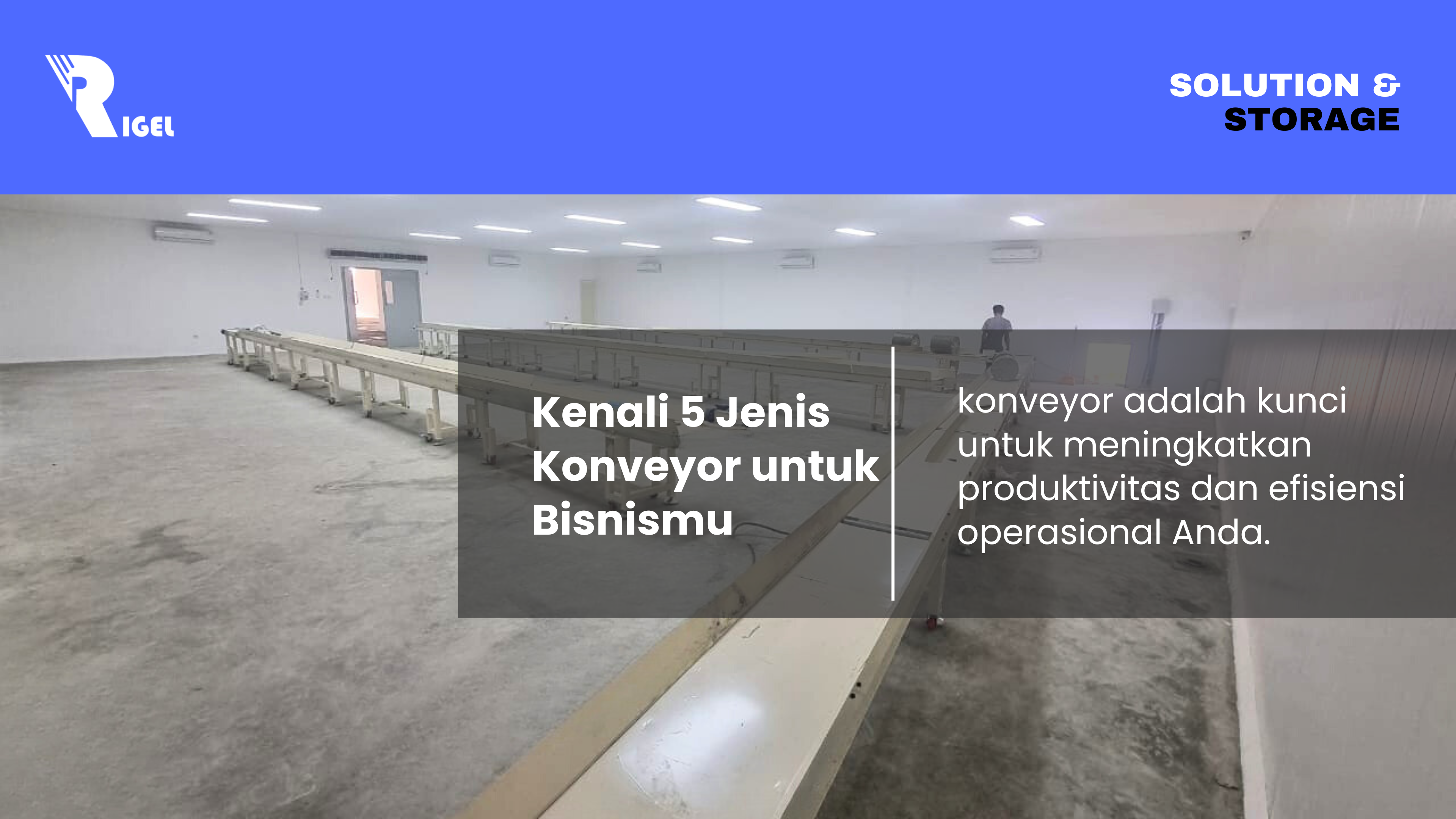 Kenali 5 Jenis Konveyor untuk Bisnismu