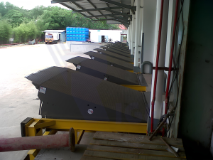 rigel rak gudang dock leveler